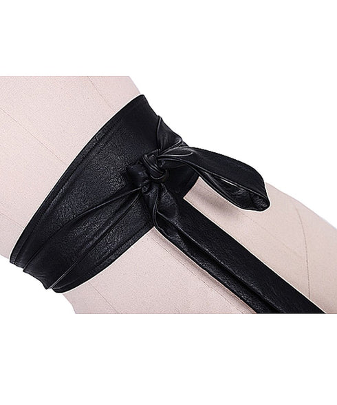 Asymmetrical Wrap Belt