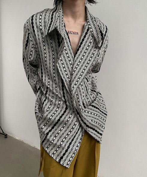 Stand Out Collar Shirt