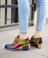 Color Patchwork Oxford Shoes