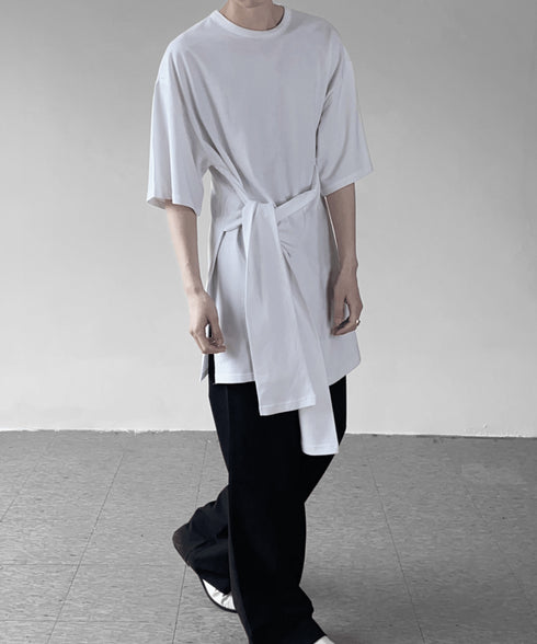 Front Drawstring T-shirt