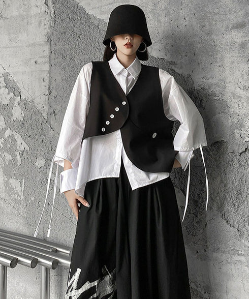 Sleeve Cutout Blouse