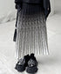Gradation Pleat Skirt