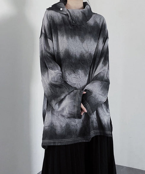 Sideway Collar Blouse