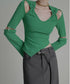 Cut-out Asymmetry Top