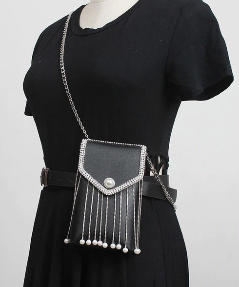Chain Fringe Waist Bag