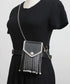 Chain Fringe Waist Bag