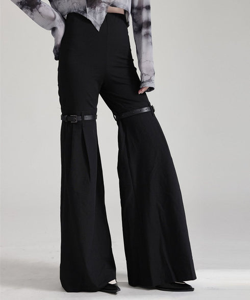 Strap Detail Pants