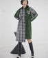Waist Drawstring Cape Coat