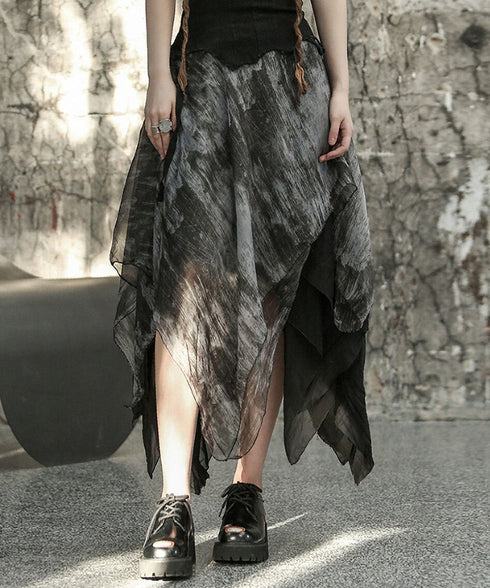 Shadow Veil Layered Skirt