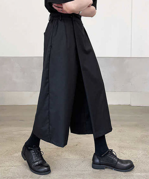 Cropped Wide Pants