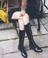Studded Long Boots