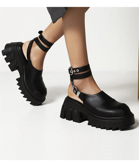 Platform Sabot Sandals