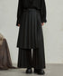 Pleated Wide Pants & Wrap Apron Co-ord