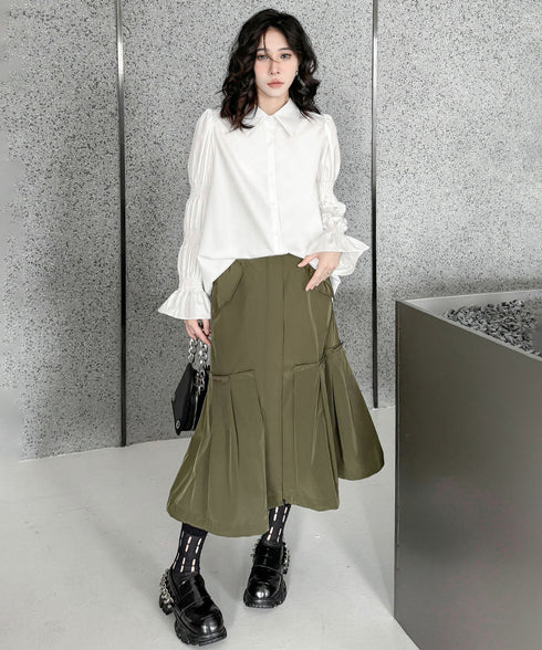 Mamluk Sleeve Blouse