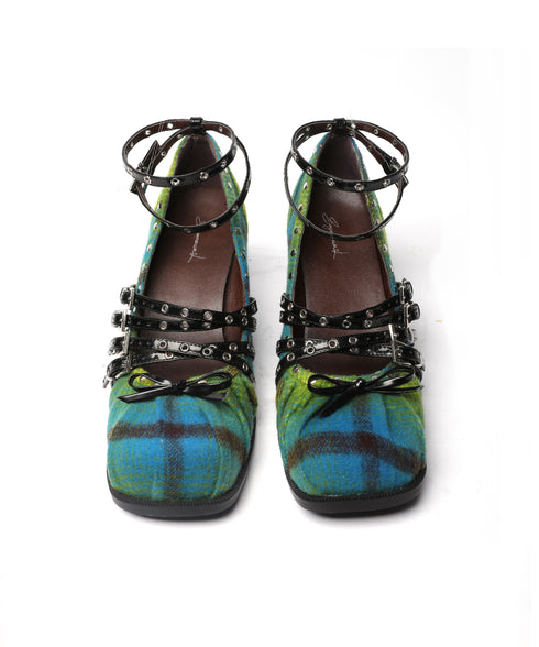 Gradation Balloon Toe Shoes