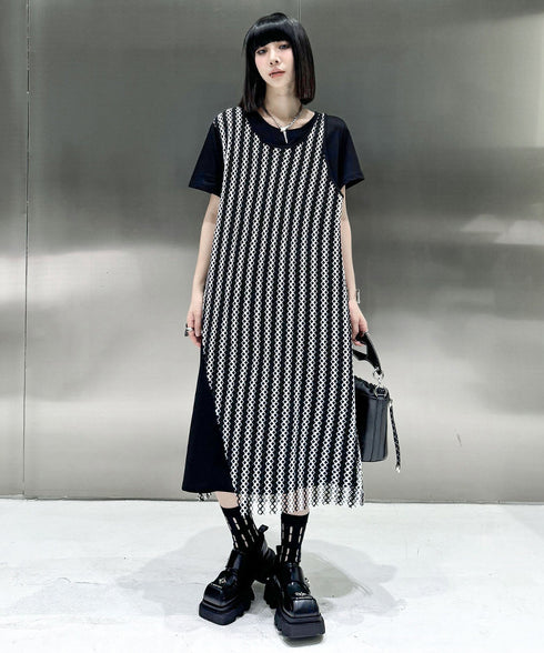 Mesh Layered Dress