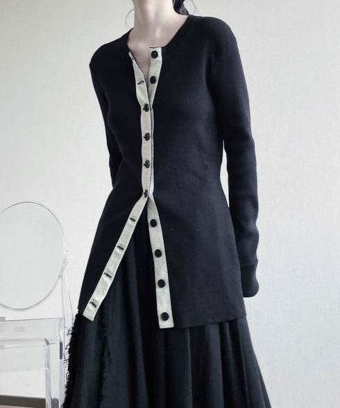 Front Fly Splice Cardigan