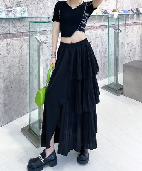 Half Tiered Skirt