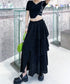 Half Tiered Skirt