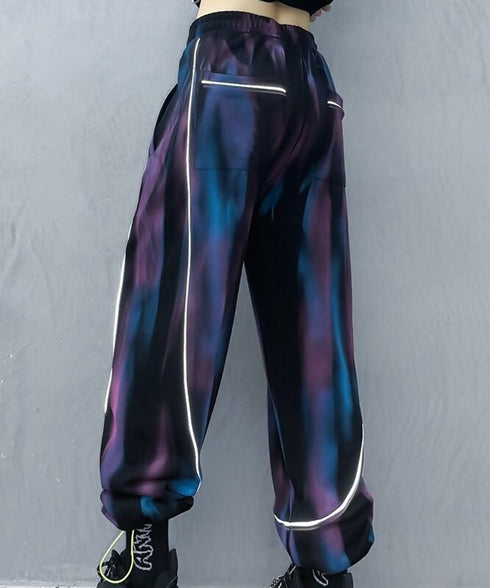 Tie-dye Drawstring Pants