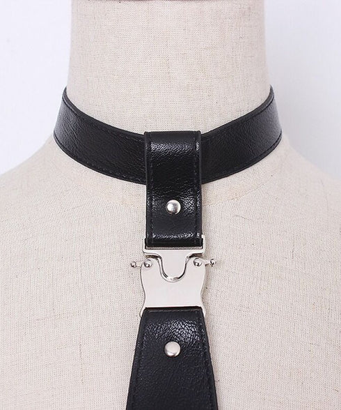 Metal Buckle Tie