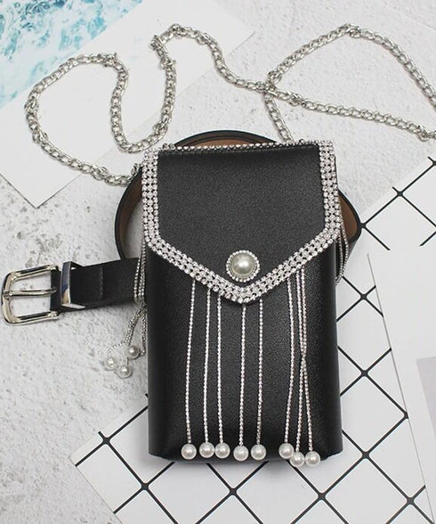 Chain Fringe Waist Bag