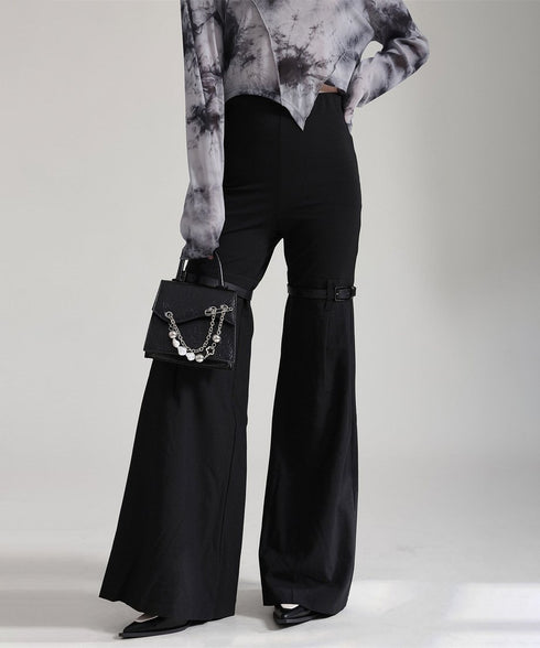 Strap Detail Pants