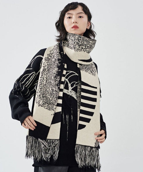 Geometric Pattern Stole