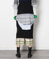 Plaid Splicing Skirt