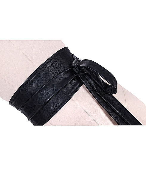 Asymmetrical Wrap Belt