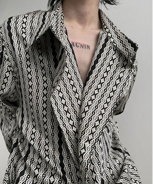 Stand Out Collar Shirt