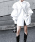 Volume Sleeve Oversized Shirt