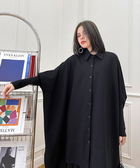 Oversized Cape Shirt