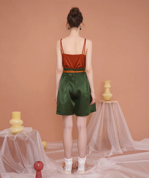 Rabbit Embroidery Shorts