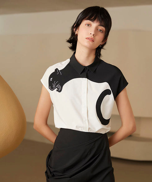 Black Panther Blouse