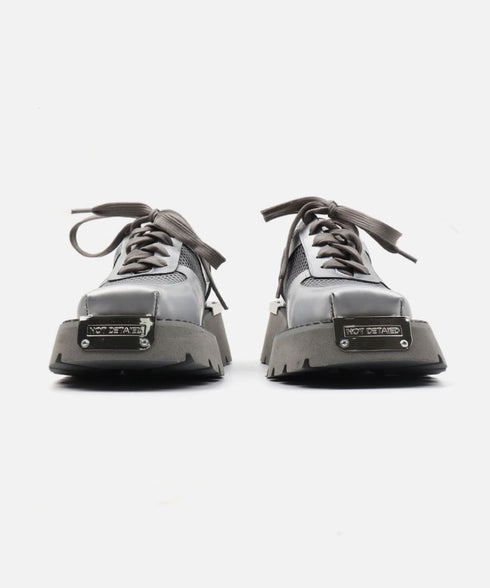 Mesh Metal Platform Shoes