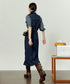 Faux Layered Denim Dress