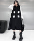 Square Cutout Long Vest