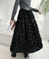 Three-dimensional Flower Skirt