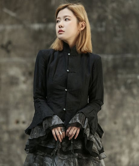 Officer Collar blouse