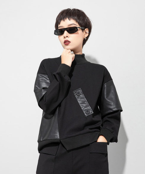 Faux Layered Sweatshirt