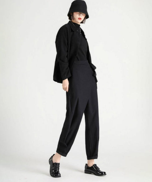 Wrap Layered Tapered Pants