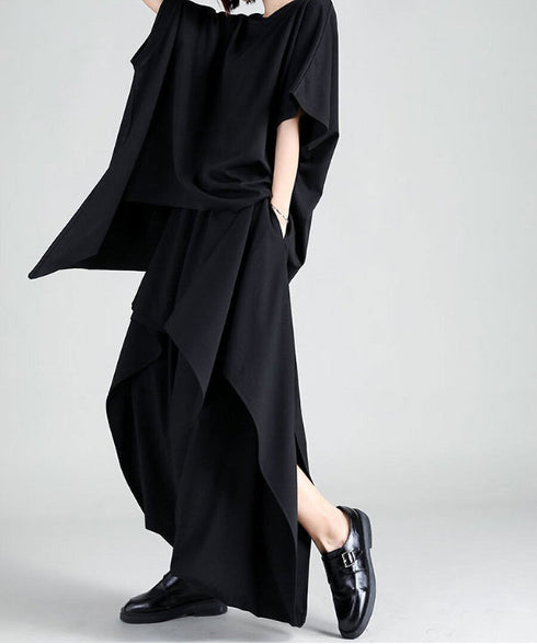 Layered Sarouel Pants