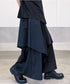 Layered Pleated Wide Pants