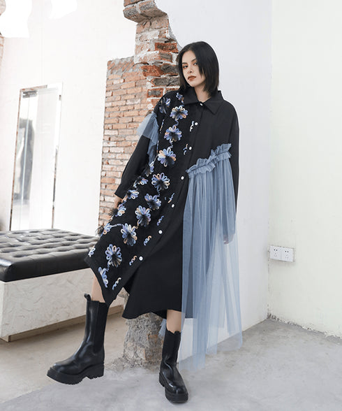 Gradation Flower Dress