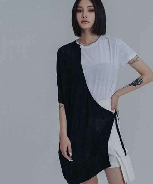 Layered Bicolor Top