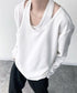 Overlapping Long Sleeve T-shirts