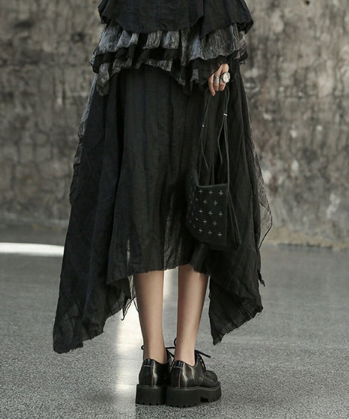 Shadow Veil Layered Skirt