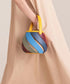 Cylindrical Contrast Color Bag