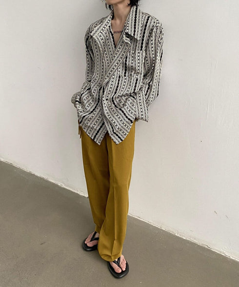 Stand Out Collar Shirt